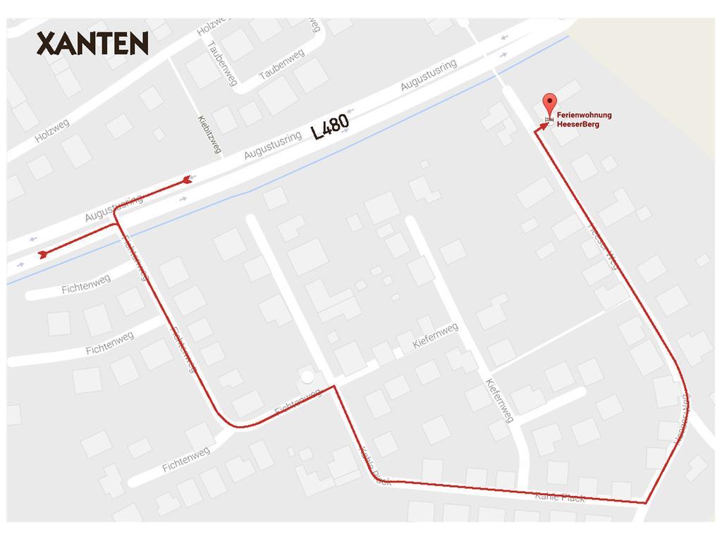 Ferienwohnung Heeserberg Xanten Bagian luar foto